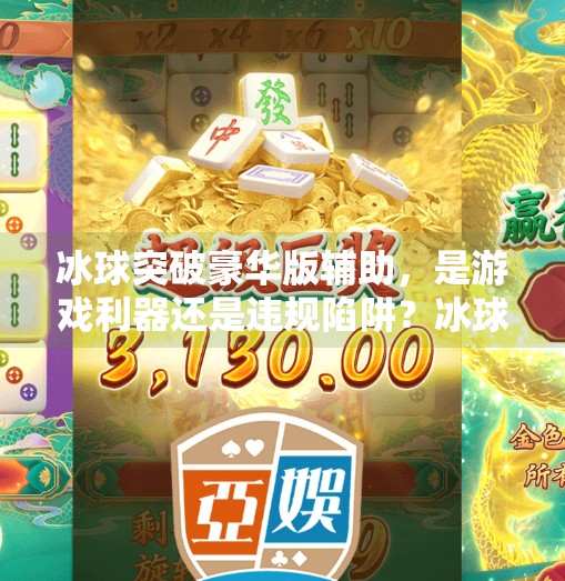 冰球突破豪华版辅助，是游戏利器还是违规陷阱？冰球突破豪华版辅助
