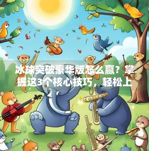 冰球突破豪华版怎么赢？掌握这3个核心技巧，轻松上分不踩坑！冰球突破豪华怎么赢的